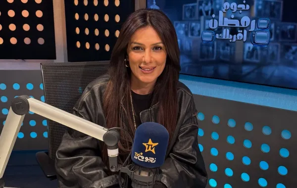 إنجي المقدم من حلقتها فى إذاعة نجوم إف إم- الصورة من صفحة إذاعة نجوم إف إم على إنستغرام