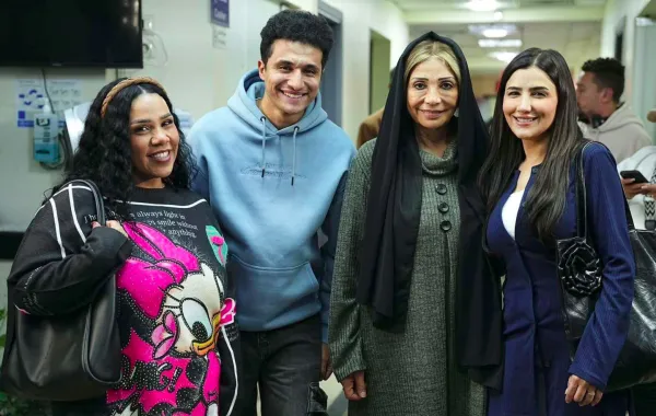 مي عمر وسوسن بدر ومصطفى عماد وشيماء سيف