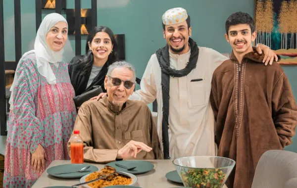 عائلة عامر في مسلسل شباب البومب  -الصورة من حساب شباب البومب على الانستغرام