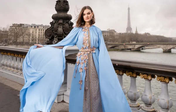 من مجموعة المصممة سلمى بنعمر الحاصة بعيد الفطر - الصورة من العلامة