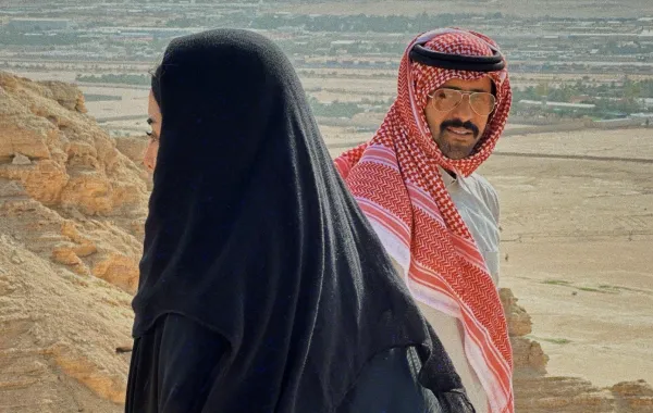 ناصر الدوسري ولمى عبد الوهاب- الصورة من حسابه على الانستغرام