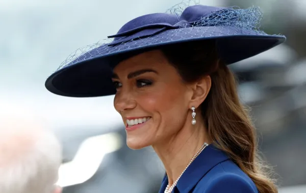 كاثرين أميرة ويلز (كيت ميدلتون) في دير وستمنستر بلندن (Catherine, Princess of Wales at Westminster Abbey in London). مصدر الصورة: Brook Mitchell / AFP