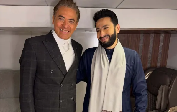 حمادة هلال وفتحي عبد الوهاب- الصورة من حساب حمادة هلال على إنستغرام