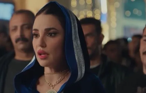 درة في مسلسل علي كلاي - الصورة من شاشة عرض المسلسل