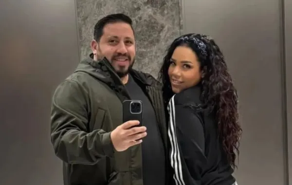 شيماء سيف ومحمد كارتر- الصورة من حساب كارتر على إنستغرام