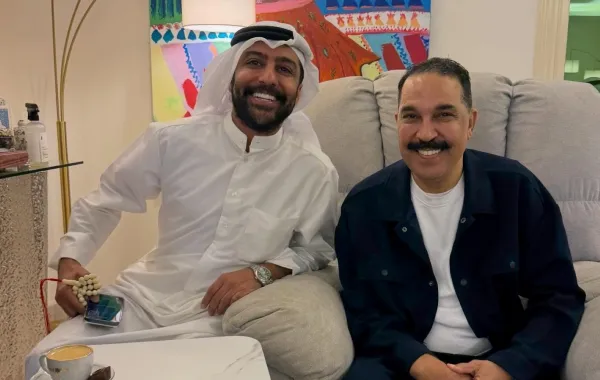 محمد صفر برفقة عبدالله الرويشد- الصورة حساب محمد صفر على الانستغرام