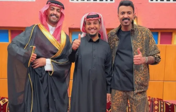 محمد الدوسري وفيصل العيسى وعبد الرحمن بن نافع- الصورة من حساب محمد على الانستغرام