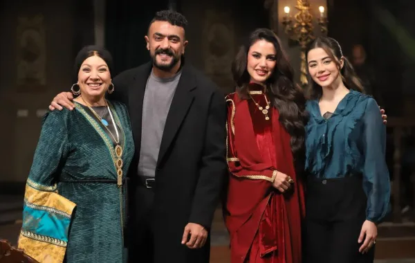 أبطال مسلسل علي كلاي- الصورة من حساب يارا السكري على إنستغرام