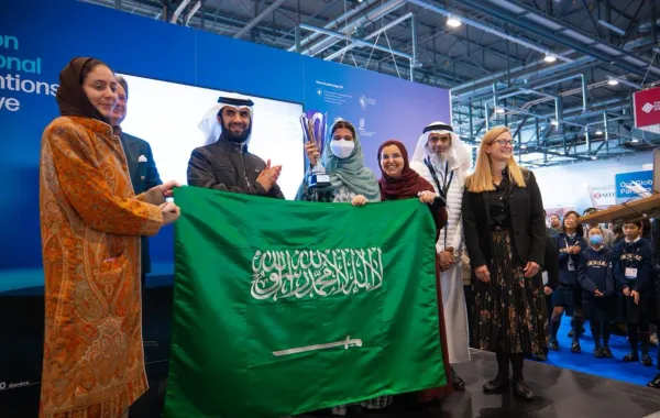 ريادة سعودية وإنجازات عالمية في معرض جنيف الدولي للاختراعات 2026 الصورة من موقع وزارة التعليم 