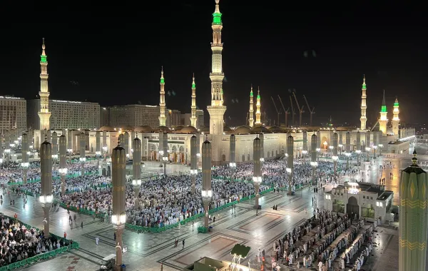 المسجد النبوي في المدينة المنورة