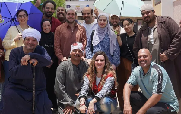 فريق عمل فيلم برشامة- الصورة من الشركة المنتجة