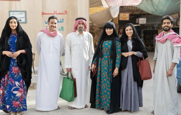 أبطال شارع الأعشى- الصورة من حساب أميرة الشريف على الانستغرام