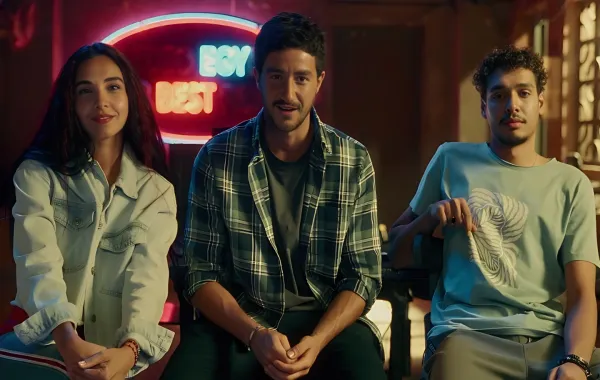 أبطال فيلم إيجي بست - الصورة من حساب المخرج مروان عبد المنعم على إنستغرام