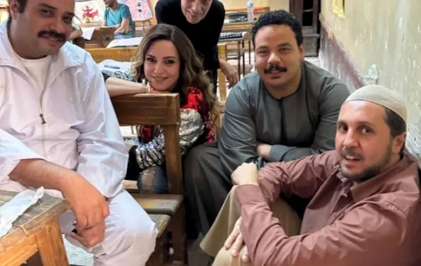 أبطال فيلم برشامة -الصورة من صفحة هشام ماجد على إنستغرام