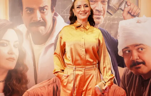 ريهام عبد الغفور من العرض الخاص لفيلم برشامة