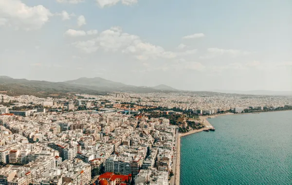 إطلالة على مدينة سالونيك