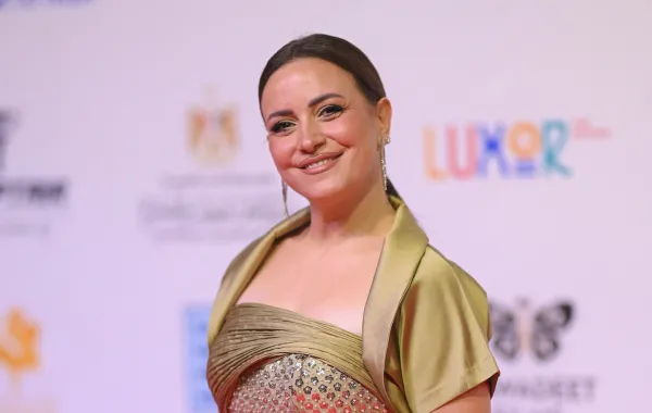 ريهام عبد الغفور من حفل افتتاح مهرجان الاقصر للسينما الافريقية- الصورة بيان من المكتب الاعلامي