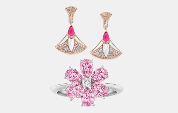 مجوهرات بألوان ربيعية لإطلالة مفعمة بالأنوثة