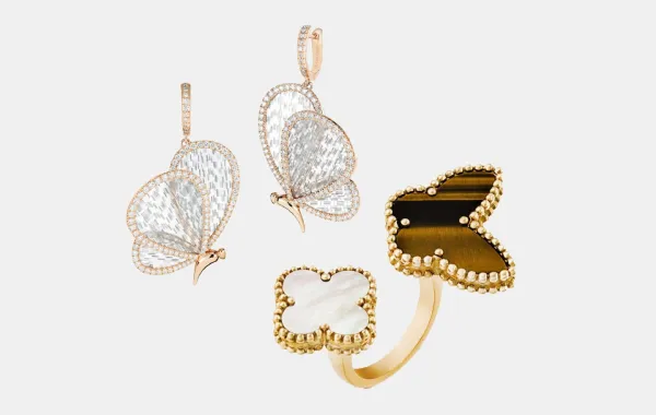 مجوهرات الفراشات والنحل لربيع 2026