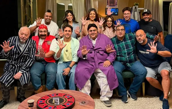 أبطال مسلسل اللعبة 5 - الصورة من صفحة هشام ماجد على فيسبوك