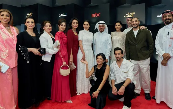 فريق مسلسل خريف القلب- الصورة من المركز الاعلامي لـ ام بي سي