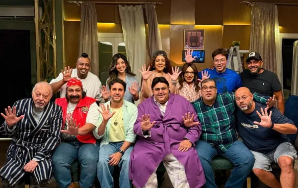 أبطال مسلسل اللعبة 5- الصورة من حساب ميرنا جميل على إنستغرام