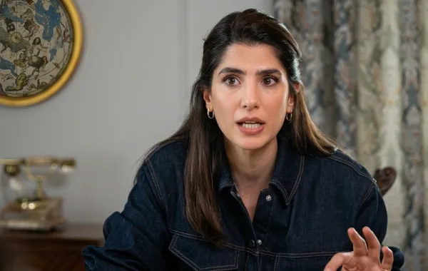 كارمين بصيبص من الحلقة 46 لمسلسل ليل - الصورة سكرين شوت من الحلقة