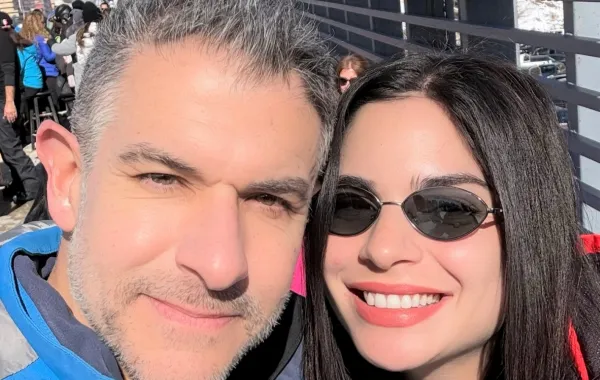 ريتا حايك وزوجها عبد الله ربيز- الصورة من حسابها على الانستغرام