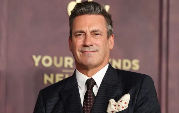 الممثل الأمريكي جون هام Jon Hamm . مصدر الصورة: ANGELA WEISS / AFP