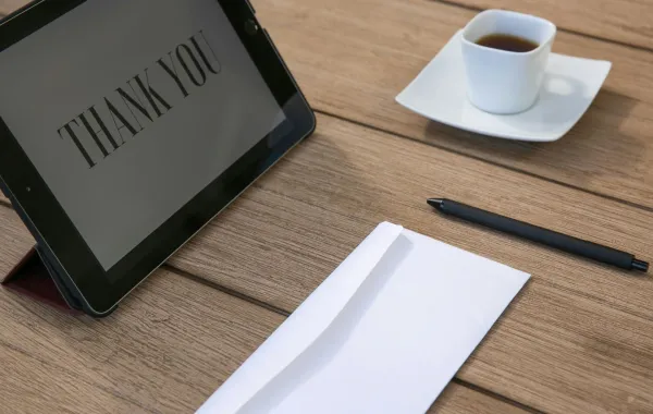 عبارات شكر رسمية