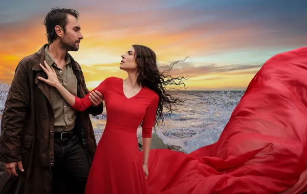 بوستر مسلسل Taşacak Bu Deniz - الصورة من حساب المنصة العارضة على انستغرام