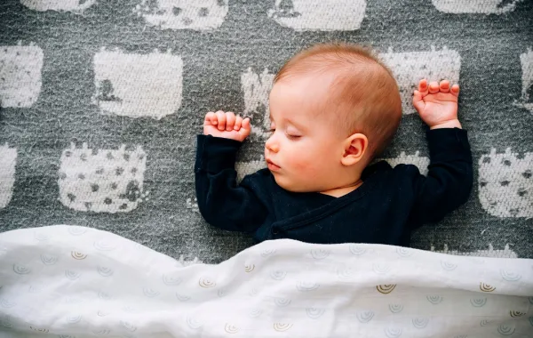 صورة لطفل نائم