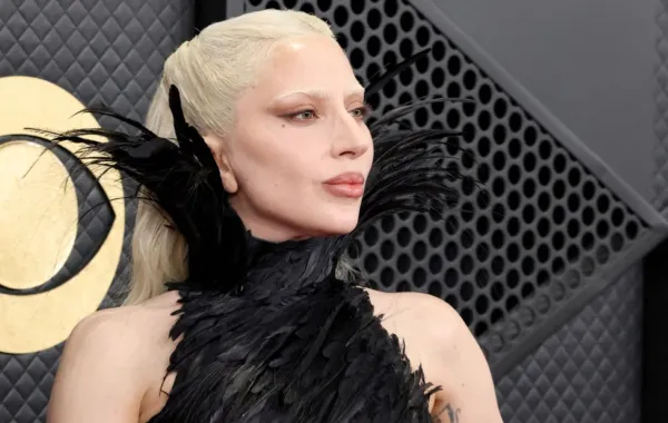 ليدي غاغا Lady Gaga في حفل توزيع جوائز غرامي 2026. مصدر الصورة: Amy Sussman/Getty Images/AFP