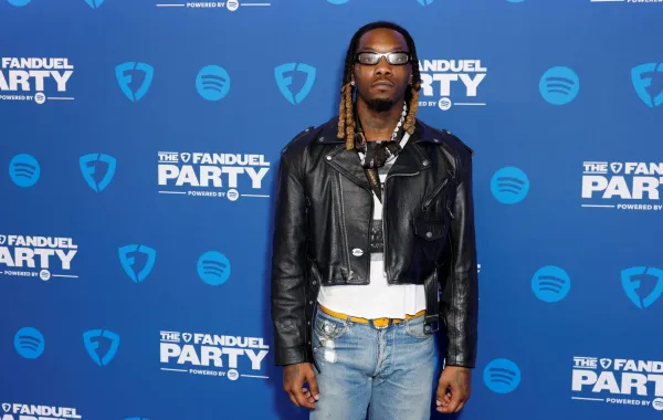 أوفست في نيو أورليانز، لويزيانا (Offset in New Orleans, Louisiana). مصدر الصورة: Jeff Schear / GETTY IMAGES NORTH AMERICA / Getty Images via AFP