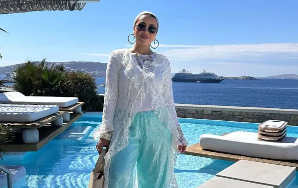 مدونة الموضة رهف الشامي - الصورة من حسابها على إنستغرام