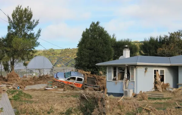 أضرار إعصار جابرييل على نيوزيلندا