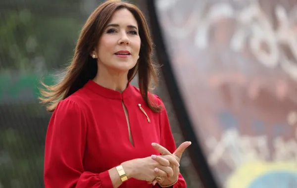 الملكة ماري في ملبورن (Queen Mary in Melbourne). مصدر الصورة: Martin Keep / POOL / AFP