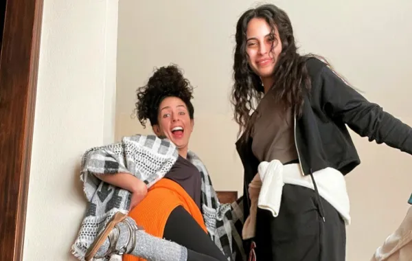 عائشة كاي وآيدي القصي- الصورة من حساب عائشة على الانستغرام