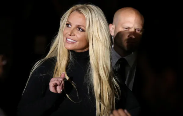 بريتني سبيرز في بارك إم جي إم في لاس فيغاس، نيفادا (Britney Spears at Park MGM in Las Vegas, Nevada). مصدر الصورة: Gabe Ginsberg/FilmMagic