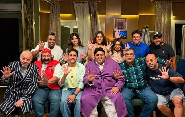 أبطال مسلسل اللعبة 5- الصورة من حساب ميرنا جميل على إنستغرام