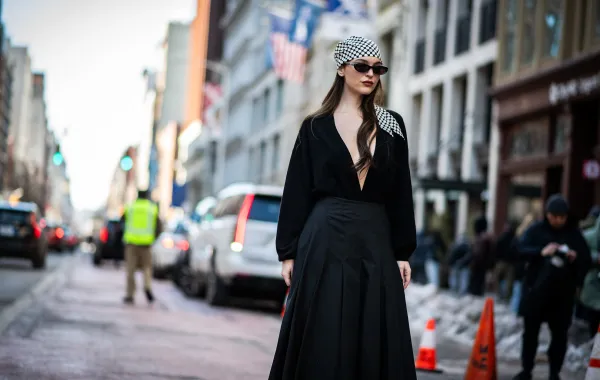 إطلالة ستريت ستايل -الصورة من Launchmetrics/Spotlight©