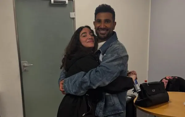 أحمد سعد برفقة ابنته جودي- الصورة من حسابها على إنستغرام