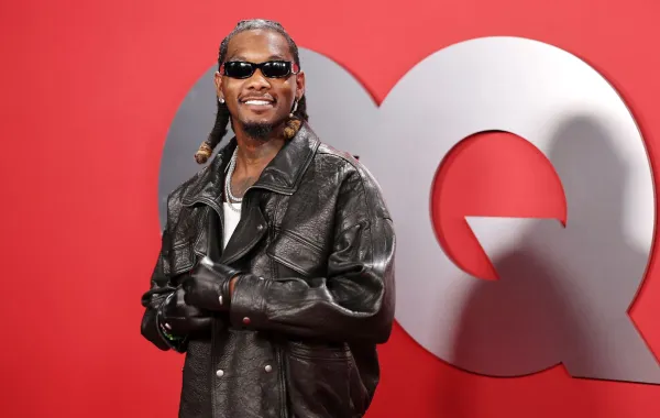 أوفست في لوس أنجلوس، كاليفورنيا (Offset in Los Angeles, California). مصدر الصورة: Amy Sussman/Getty Images/AFP