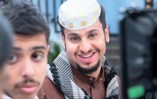 فيصل العيسى ومحمد الحربي من كواليس شباب البومب- الصورة من حساب محمد على الانستغرام