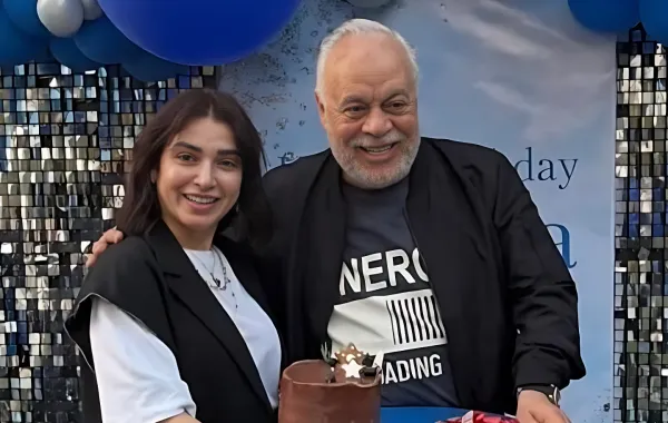 أشرف زكي وروجينا - الصورة من حساب أشرف زكي على إنستغرام