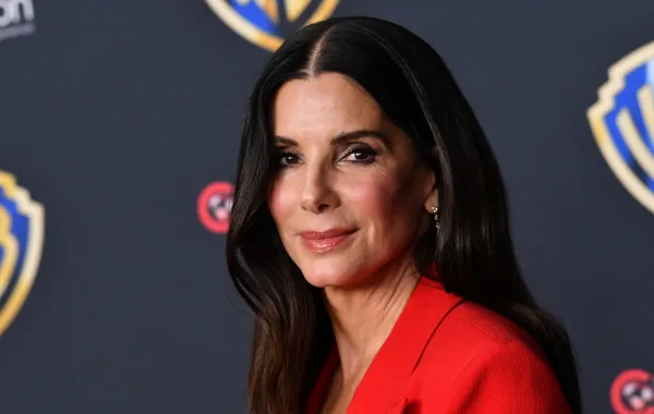 ساندرا بولوك Sandra Bullock من فعالية “سينماكون” في لاس فيغاس في 14 أبريل 2026 - مصدر الصورة: Chris Delmas / AFP