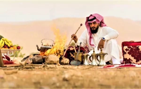 محكم القهوة المهندس عبد الله بن كليب 