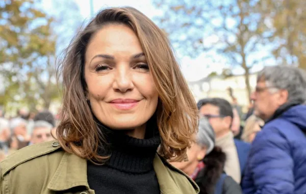 نادية فارس Nadia Fares في باريس. مصدر الصورة: BERTRAND GUAY / AFP