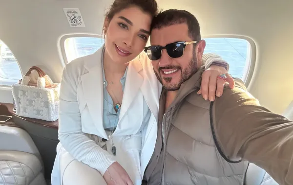 أصالة وزوجها فائق حسن- الصورة من حساب فائق حسن على إنستغرام