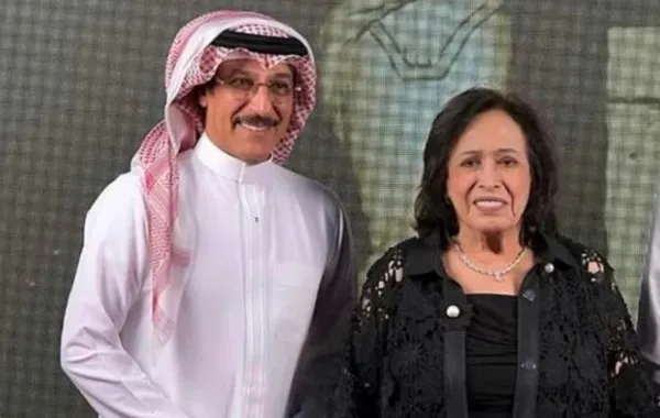 عبد المحسن النمر وحياة الفهد- الصورة من المصدر